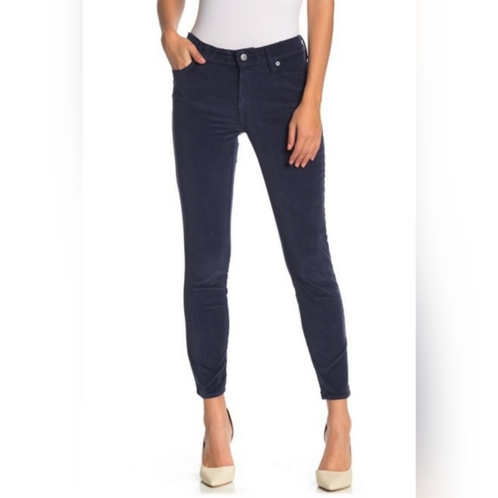 Lucky Brand navy corduroy skinny jeans